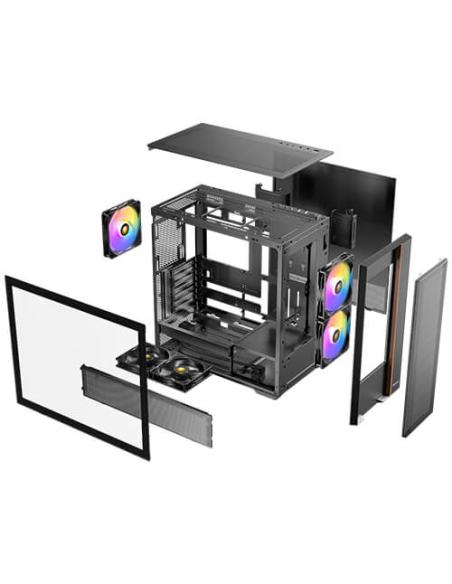 Antec FLUX REAR Midi Tower Negro