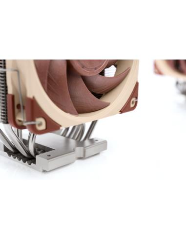 Noctua NH-U12S DX-4677 sistema de refrigeración para ordenador Procesador Refrigerador de aire 12 cm Marrón, Marrón claro, Plata