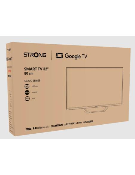 Strong SRT32HG6733C Televisor 81,3 cm (32") HD Smart TV Wifi Negro 200 cd / m²