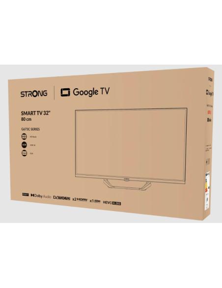 Strong SRT32HG6733C Televisor 81,3 cm (32") HD Smart TV Wifi Negro 200 cd / m²
