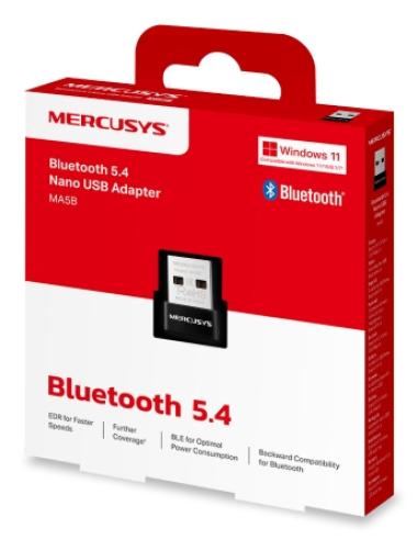 Mercusys MA5B adaptador y tarjeta de red Bluetooth