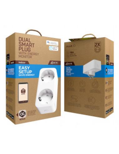Muvit MIOSMP009 enchufe inteligente Hogar Blanco
