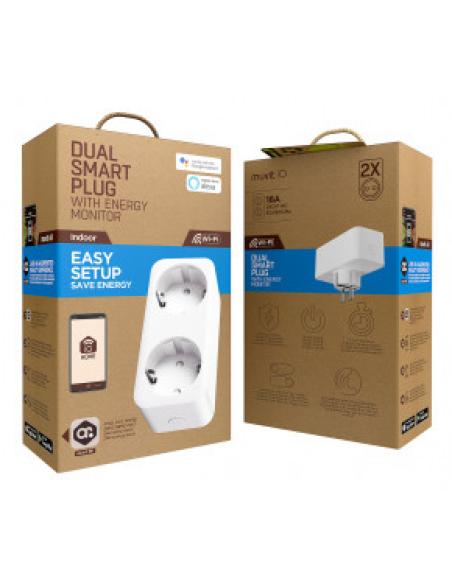 Muvit MIOSMP009 enchufe inteligente Hogar Blanco