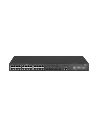 Dahua Technology Access DH-AS4300-24GT4GF switch Gestionado L2/L2+ Gigabit Ethernet (10/100/1000) Negro
