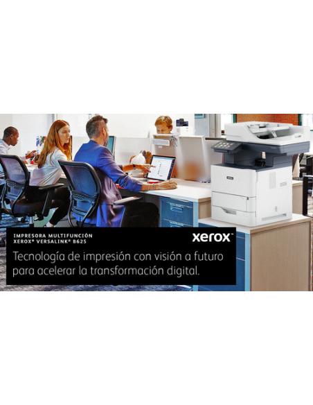 Xerox VersaLink B625 A4 61 ppm Copia/impresión/escaneado/fax a doble cara PS3 PCL5e/6 2 bandejas 650 hojas