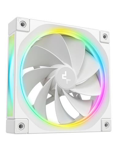DeepCool FL12R WH-3 IN 1 Carcasa del ordenador Ventilador 12 cm Blanco 3 pieza(s)