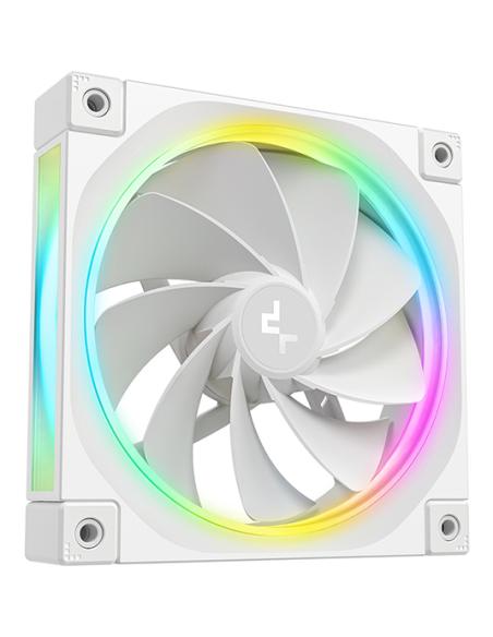 DeepCool FL12R WH-3 IN 1 Carcasa del ordenador Ventilador 12 cm Blanco 3 pieza(s)
