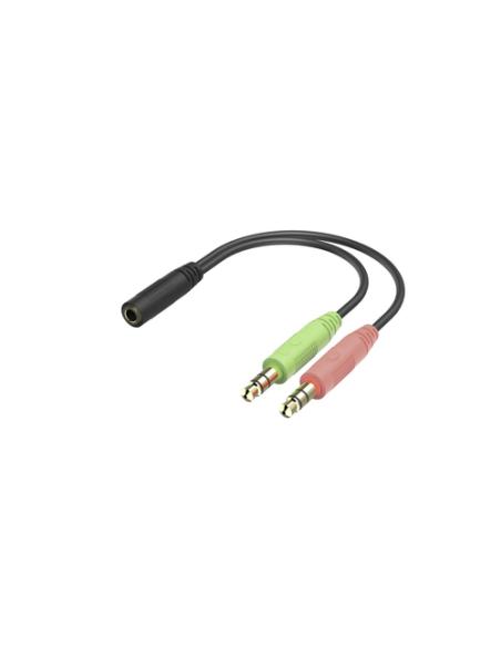 Hama | "HS-P100 V2" Auriculares de oficina para PC, estéreo, negro