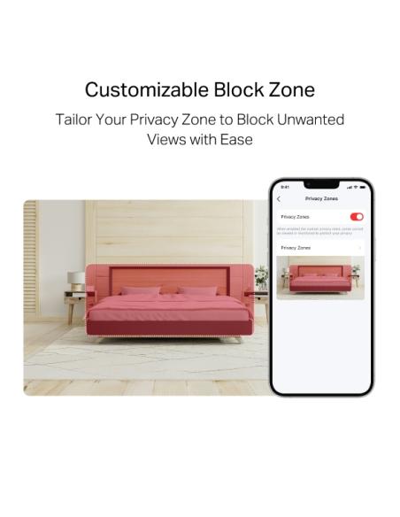 Mercusys MC200 cámara de vigilancia Bombilla Interior 1920 x 1080 Pixeles Techo/Escritorio