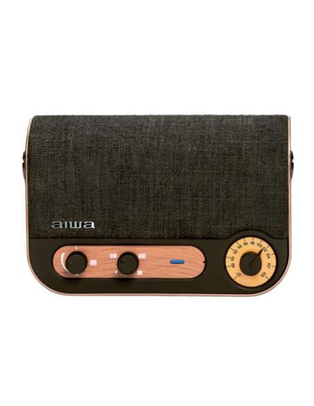 Aiwa RBTU-600 altavoz portátil o de fiesta Altavoz monofónico portátil Beige, Negro 5 W