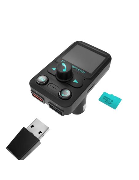 Energy Sistem Car FM Xtra 87,5 - 108 MHz Bluetooth/USB Negro