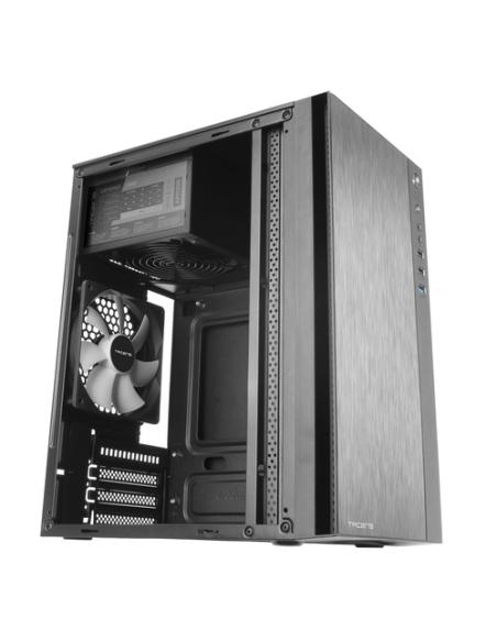 Tacens Anima ACX500, Caja Mini Torre Micro ATX, Ventilador 12cm, Fuente Alimentación 500W, USB 3.0, Negro