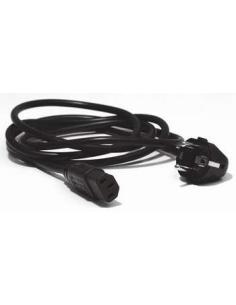 Belkin F3A225CP1.8M-P cable de transmisión Negro 1,8 m C13 acoplador Enchufe tipo F 2