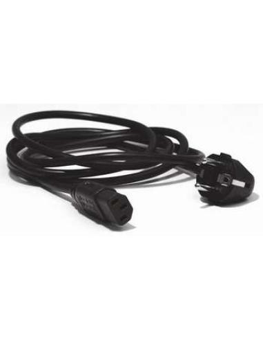 Belkin F3A225CP1.8M-P cable de transmisión Negro 1,8 m C13 acoplador Enchufe tipo F
