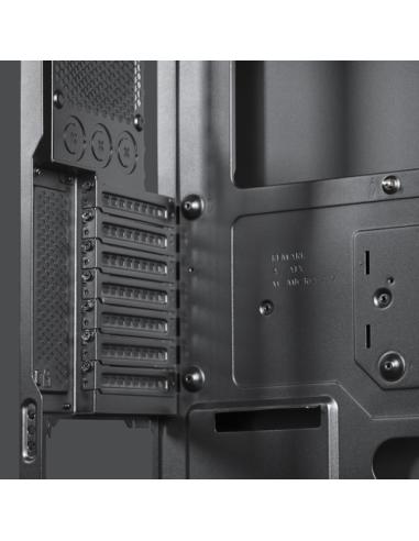 Chieftec CW-01B-OP carcasa de ordenador Torre Negro