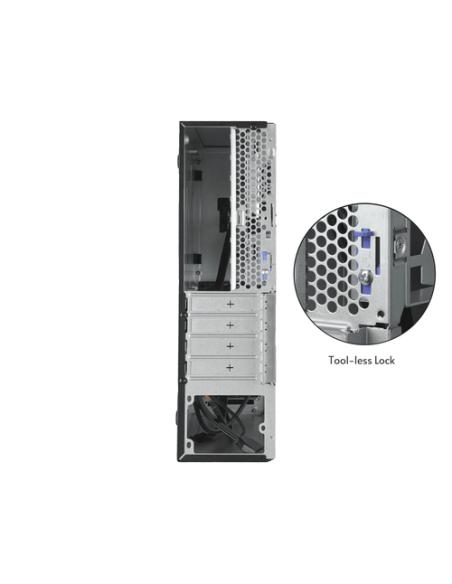 Chieftec BE-10B-300 carcasa de ordenador Small Form Factor (SFF) Negro 300 W