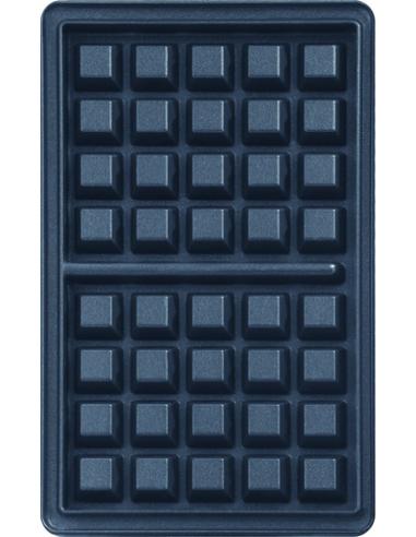 Tefal Snack Collection SW852D sandwichera 700 W Negro, Acero inoxidable