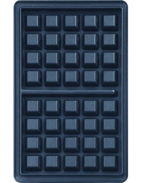 Tefal Snack Collection SW852D sandwichera 700 W Negro, Acero inoxidable
