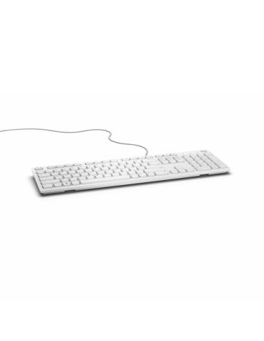 DELL Teclado con cable - KB216 - EEUU Internacional (QWERTY) - blanco