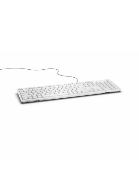 DELL Teclado con cable - KB216 - EEUU Internacional (QWERTY) - blanco