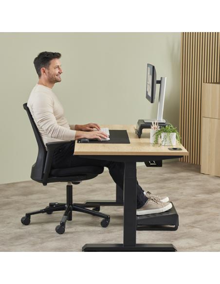 Fellowes Breyta descansa muñecas Silicona Negro