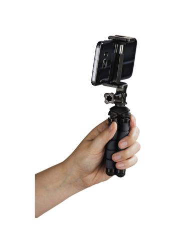 Hama Flex tripode Smartphone/Cámara de acción 3 pata(s) Negro, Rojo