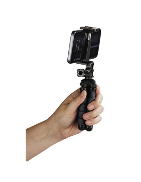 Hama Flex tripode Smartphone/Cámara de acción 3 pata(s) Negro, Rojo