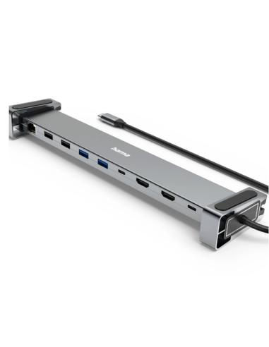 Hama Connect2Office Basic Alámbrico USB 3.2 Gen 1 (3.1 Gen 1) Type-C Antracita, Gris
