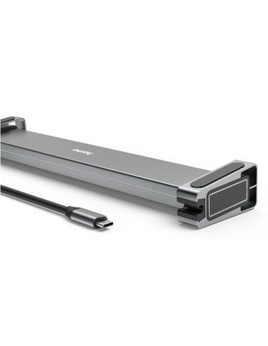 Hama Connect2Office Basic Alámbrico USB 3.2 Gen 1 (3.1 Gen 1) Type-C Antracita, Gris