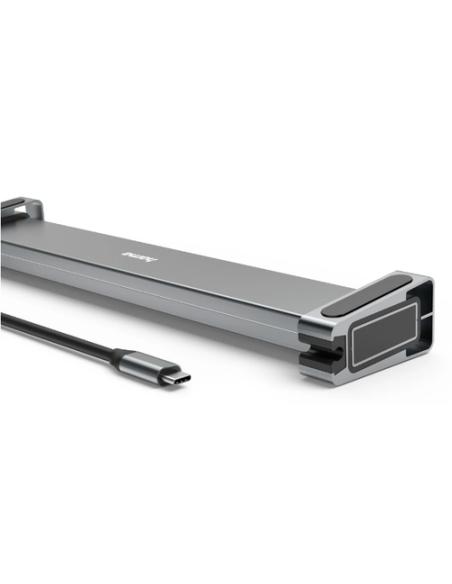 Hama Connect2Office Basic Alámbrico USB 3.2 Gen 1 (3.1 Gen 1) Type-C Antracita, Gris