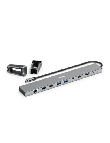 Hama Connect2Office Basic Alámbrico USB 3.2 Gen 1 (3.1 Gen 1) Type-C Antracita, Gris