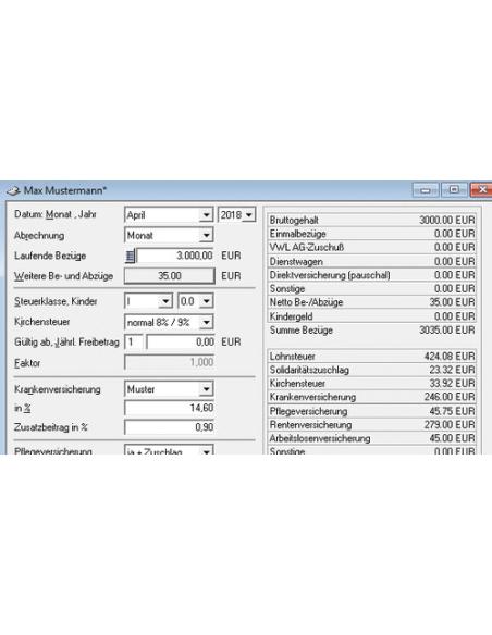 Lexware lohnauskunft 2025 Análisis financiero 1 licencia(s) 1 año(s)