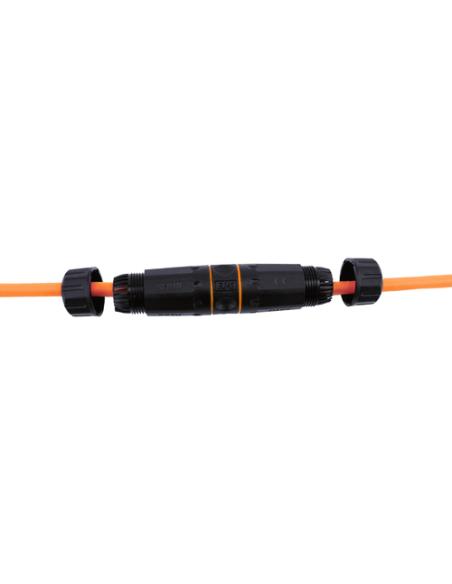 Equip 221162 cambiador de género para cable RJ-45 Negro, Naranja