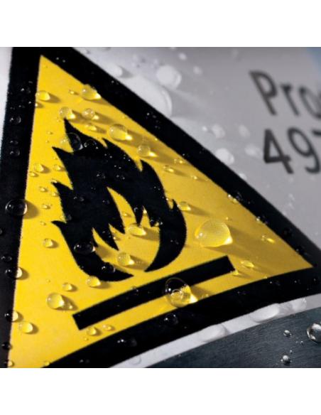 Avery L7913-10 etiqueta autoadhesiva Rectángulo redondeado Permanente Blanco 120 pieza(s)