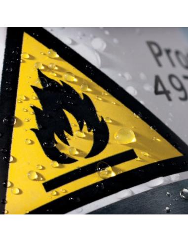 Avery L7911-10 etiqueta autoadhesiva Rectángulo redondeado Permanente Blanco 480 pieza(s)