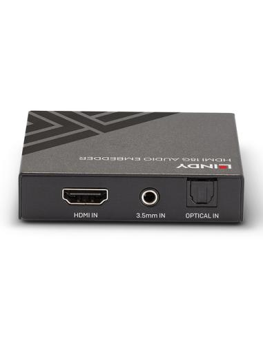 Lindy 38203 convertidor de audio Negro