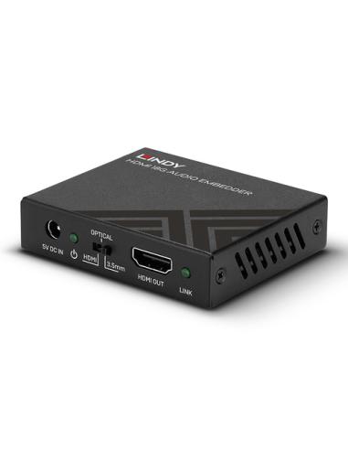 Lindy 38203 convertidor de audio Negro