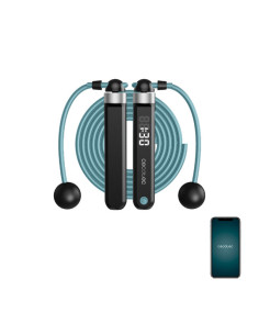 Cecotec 07196 cuerda para saltar Negro, Azul 250 g