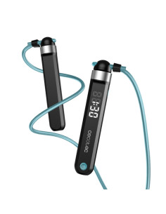 Cecotec 07196 cuerda para saltar Negro, Azul 250 g 2