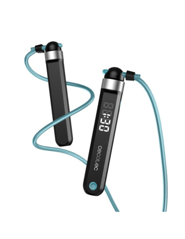 Cecotec 07196 cuerda para saltar Negro, Azul 250 g