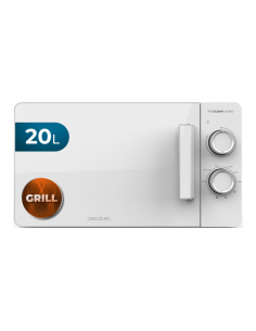 MICROONDAS CECOTEC PROCLEAN 3120 FLATBED / 20l / 700W / GRILL 800W / HASTA 30min / A01_EU01_100516