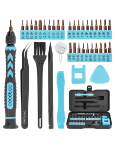 KIT DESTORNILLADOR CECOTEC PRECISSIONGYRO 100 / 39 PIEZAS / MALETIN / A01_EU01_115174