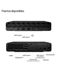 HP EliteDesk 8 Mini G1i Desktop AI PC Intel Core Ultra 5 235 16 GB DDR5-SDRAM Windows 11 Pro Mini PC