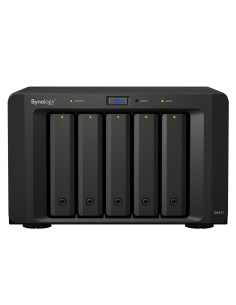 Synology DX517 unidad de disco multiple 0 TB Escritorio Negro