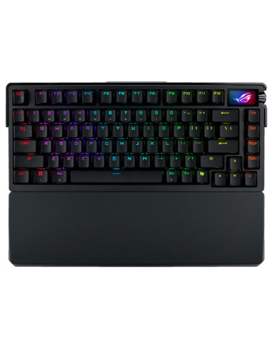 ASUS ROG Azoth Extreme teclado Juego USB + RF Wireless + Bluetooth QWERTY Inglés Negro