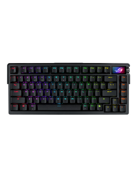 ASUS ROG Azoth Extreme teclado Juego USB + RF Wireless + Bluetooth QWERTY Inglés Negro