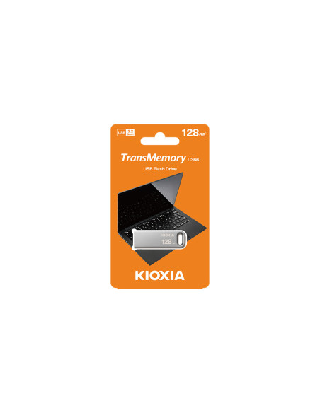 Kioxia TransMemory U366 unidad flash USB 128 GB USB tipo A 3.2 Gen 1 (3.1 Gen 1) Gris
