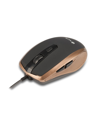 NGS Tick Gold ratón Oficina mano derecha USB tipo A Óptico 1600 DPI