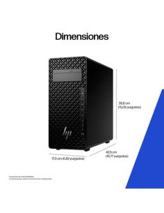 HP Z2 Tower G1i Wolf Pro Security Edition Intel Core Ultra 7 265 32 GB DDR5-SDRAM Windows 11 Pro Torre AI Workstation, AI PC Neg