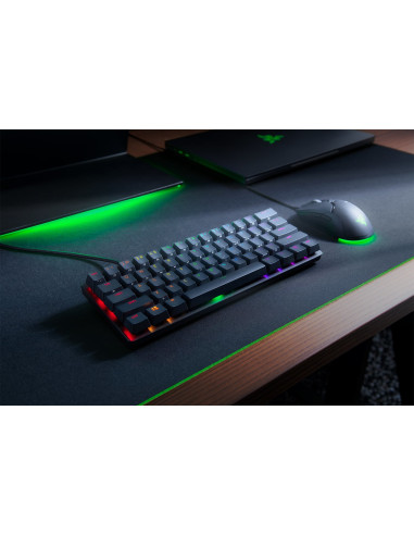 Razer Huntsman Mini teclado Juego USB QWERTZ Alemán Negro